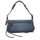 Balenciaga Women's Shoulder Bags Blue/Denim Fabric