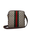 Sacs à bandoulière Gucci Ophidia pour homme en tissu beige/ébène