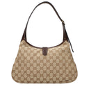 Gucci Jackie Shoulder Bag Women Fabric Beige/Brown