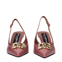 Dolce&Gabbana Lollo Women's Sandals Glossy Pink/Antique Pink