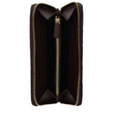 Versace Women's Wallet Brown Leather/Chocolate
