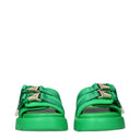 Bottega Veneta Men's Fabric Green/Grass Slippers And Clogs