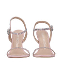 Stuart Weitzman Gemcut Women's Suede Sandals Pink/Ballerina