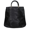 Jil Sander Handbag Women Leather Black