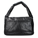 Balenciaga Monaco Handbags Women Leather Black