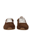 Prada Women's Suede Sneakers Brown/Cocoa