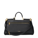 Dolce&Gabbana Women's My Sicily Leather Handbags Black