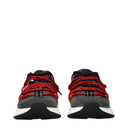 Versace Herrens Sneakers Grau/Koralle Wildleder