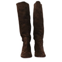 Casadei Women's Boots Suede Brown/Cocoa