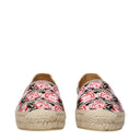 Prada Women's Espadrilles Fabric Beige/Petal