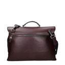 Pineider Men's Work Bags Brown/Rum Leather