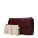 Gucci Marmont Pochette Women's Leather Red/Burgundy