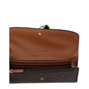 Michael Kors Hamilton Women's Fabric Wallet Brown