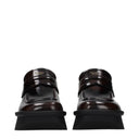 Prada Loafers Re Edition 1999 Women's Brown/Burnt Leather