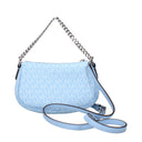 Michael Kors Carmela Handbag For Women Fabric Blue/Soft Sky