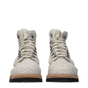Eleventy Men's Beige Fabric Ankle Boots