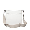 Michael Kors Jet Set Travel Women's Shoulder Bag White/Optical White Leather