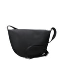 Fendi Men's Black Leather Melon Crossbody Bag