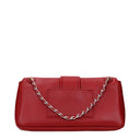 Jacquemus Bambino Shoulder Bag Women Leather Red/Dark Red