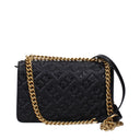 Pinko Crossbody Love Bag Women's Leather Black