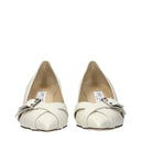 Jimmy Choo Alix Damens Weiße/Latte-Pumpe