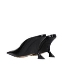 Bottega Veneta Sandalias Rocket Mujers Cuero Negro