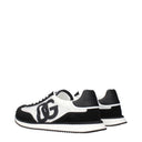 Dolce&Gabbana Men's Sneakers Fabric White/Black