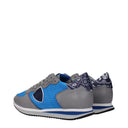 Philippe Model Sneakers Trpx Herrens Stoff Blau/Grau
