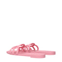 Gucci Women's Flip Flops And Clogs Pink Rubber