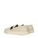 Salvatore Ferragamo Brad Men's Suede Moccasins Beige/Stone