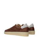 Eleventy Sneakers Men's Brown Leather