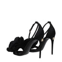 Dolce&Gabbana Keira Women's Sandals Black Satin