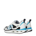 Valentino Garavani Men's Sneakers White/Light Blue Fabric