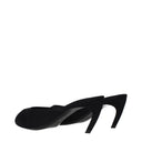 The Attico Ada Sandalias Mujers Tela Negra