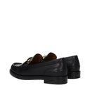 Fendi Damess Mocassins zwart leer