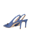Stuart Weitzman Stuart Donna Glossy Sandals Sky Blue/Steel Blue