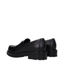 Off White Men's Military Moccasins Black Leather