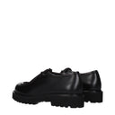 Max Mara Derby Track Damens Schwarzes Leder