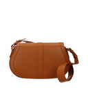 Versace Women's Brown/Caramel Leather Shoulder Bag