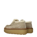 Prada Women's Suede Beige/Desert Loafers