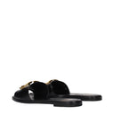 Valentino Garavani Slides And Clogs Women Leather Black
