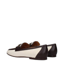 Tod's Women's Fabric Loafers Beige/Brown