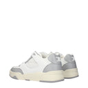 Celine Men's Sneakers White/Grey Leather