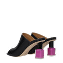 Loewe Femmes Sandales Cuir Noir