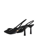 Prada Mujers Sandalias Red Negro