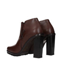Max Mara Braidy Stiefeletten Damen Leder Braun/Walnuss