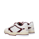 Gucci Men's Sneakers White/Dark Red Leather