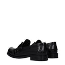 Prada Women's Leather Loafers Black
