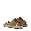 Isabel Marant Illya Women's Sandals Suede Green/Taupe