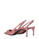 Dolce&Gabbana Women's Sandals Pink Patent Leather